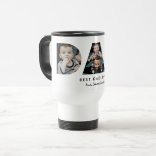 Mug De Voyage Lettres photo papa fête des pères