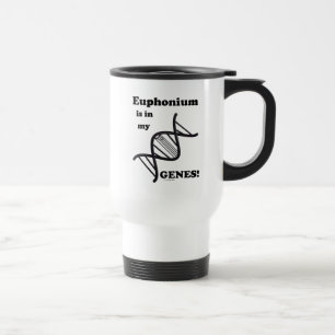 Mug De Voyage L'Euphonium Est Dans Mes Gènes ! Musique de voyage