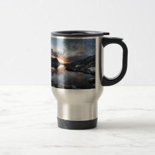 Mug De Voyage Levée de soleil des lacs Nydiver - Ansel Adams Wil