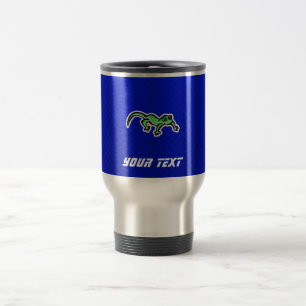 Mug De Voyage Lézard ; Bleu
