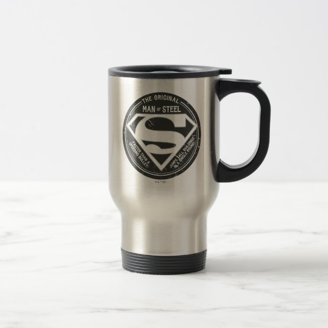 Mug De Voyage L'homme originel de l'acier (Droit)
