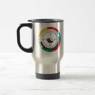 Mug De Voyage L'horloge de la carrosserie de médecine traditionn