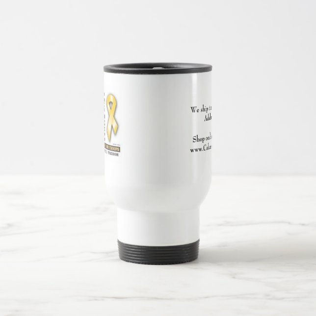 Mug De Voyage Liberté irakienne, nous nous transportons aux (Centre)