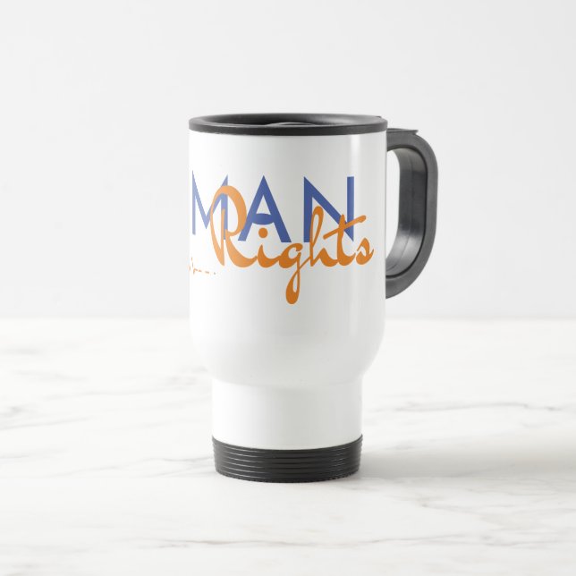 Mug De Voyage Lifeline to Human Rights (Devant droit)