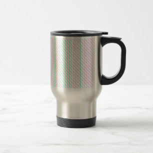 Mug De Voyage Lignes diagonales
