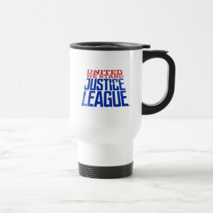 Mug De Voyage Ligue de Justice United We Stand Graphic