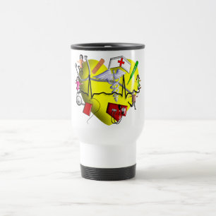 Mug De Voyage L'industrie 3D graphique Cadeau-Adorable