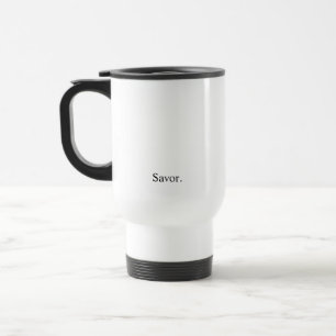 Mug De Voyage L'intention "Savor "