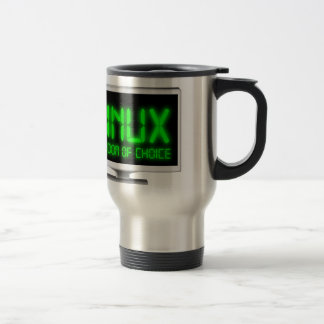 Mug De Voyage Linux - liberté de choix