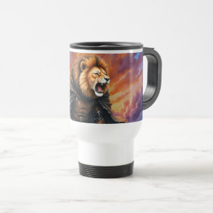 Mug De Voyage Lion Cyber des Terres Désolées