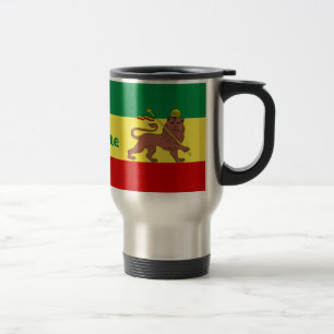 Mug De Voyage Lion de reggae de Rasta de Judah
