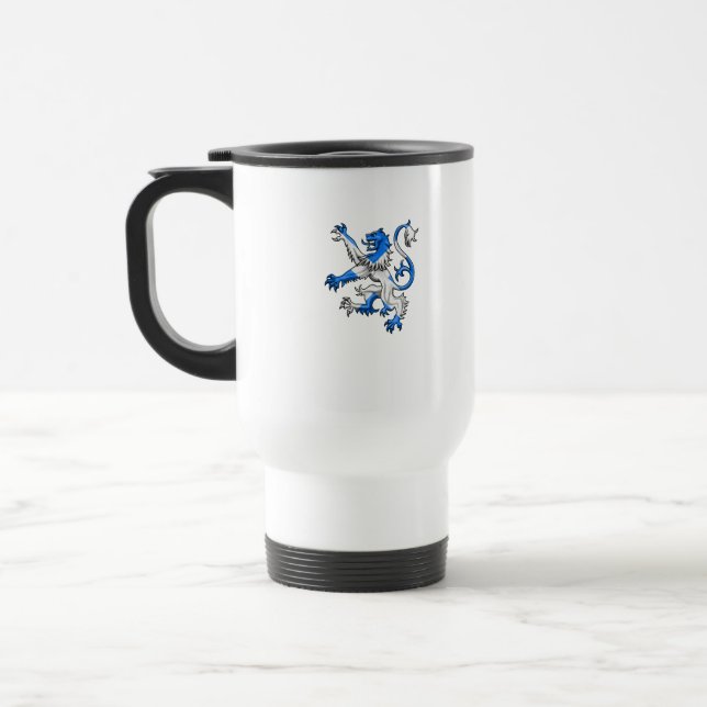 Mug De Voyage Lion écossais aux couleurs de St. Andrew (Gauche)