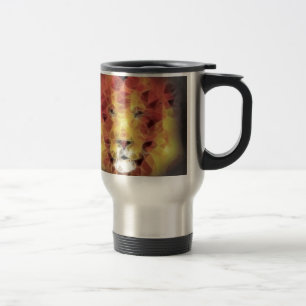 Mug De Voyage Lion fractal