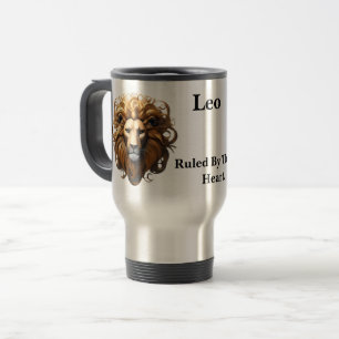 Mug De Voyage Lion, Lion, Dirigé Par Le Coeur,