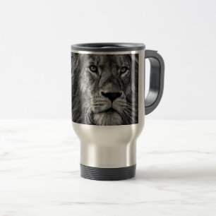 Mug De Voyage Lion noir et blanc