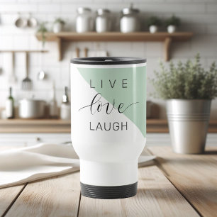 Mug De Voyage Live Love Lauder Motivation Positive Citation