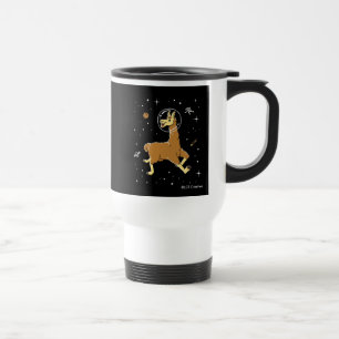 Mug De Voyage Llama Animaux Dans L'Espace