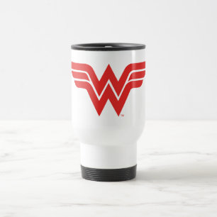 Mug De Voyage Logo de Red Wonder Woman