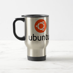 Mug De Voyage Logo d'Ubuntu Linux