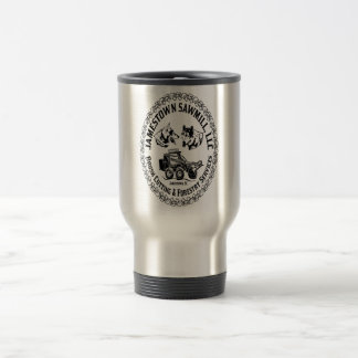 Mug De Voyage Logo Jamestown Sawmill (arrière - plan transparent