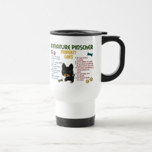 Mug De Voyage Lois 4 de propriété de Pinscher miniature