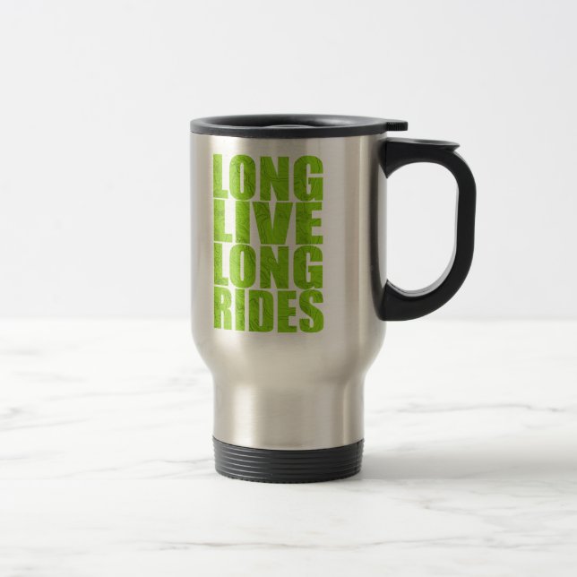 Mug De Voyage Long Live Long Rides (Topo) (Droit)