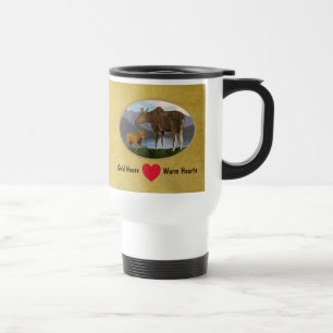 Mug De Voyage L'orignal dans le pré
