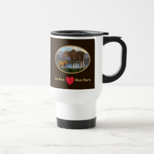 Mug De Voyage L'orignal dans le pré