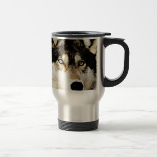 Mug De Voyage Loup motivationnel unique