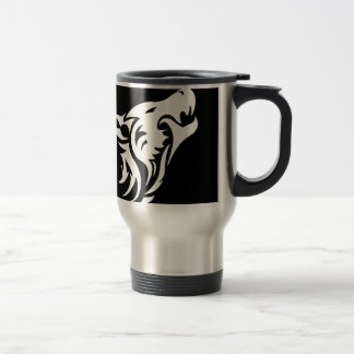 Mug De Voyage Loup tribal