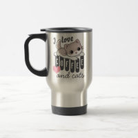Love Coffee and Cats Cute
