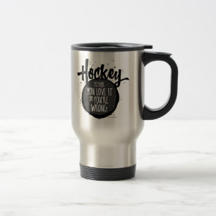 Mug De Voyage Love Hockey