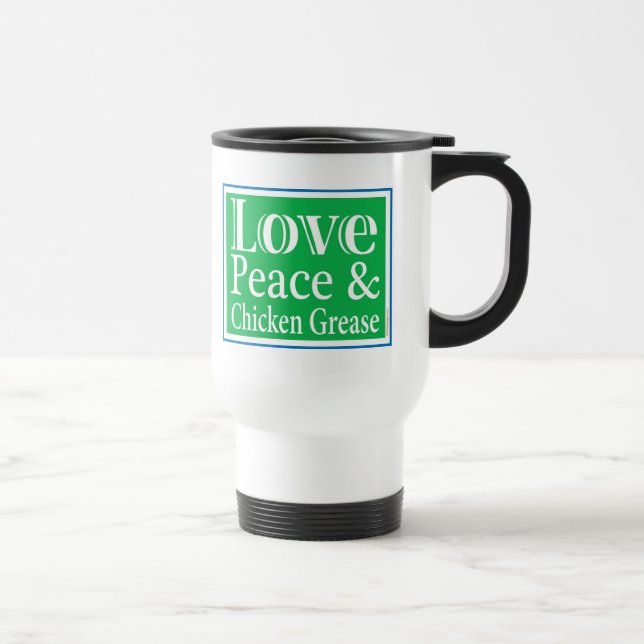 Mug De Voyage LovePeaceChick pour l'habillement (Droite)