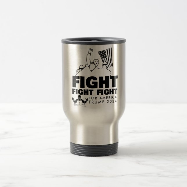 MUG DE VOYAGE LUTTE CONTRE L'AMÉRIQUE (Centre)