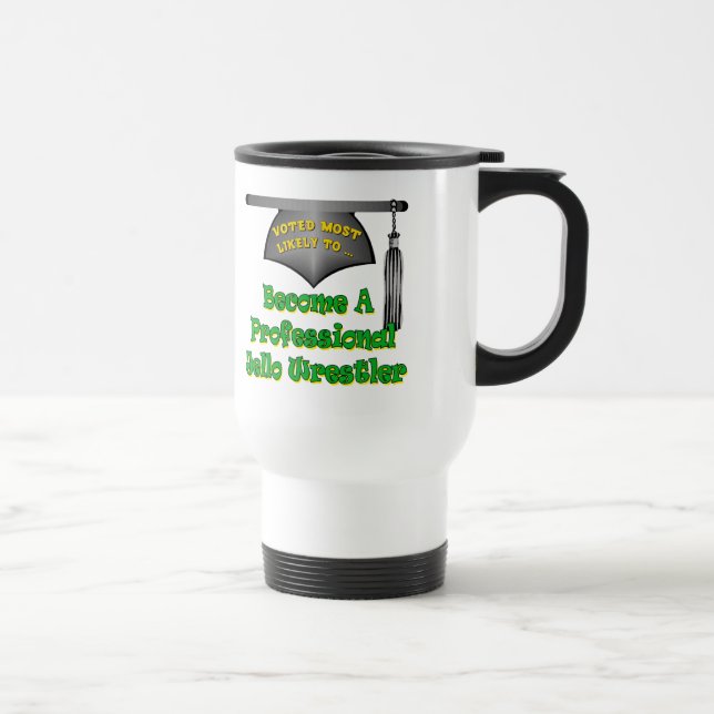Mug De Voyage Lutteur de Jello (Droite)