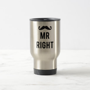 Mug De Voyage M. bonne conception des textes avec la moustache