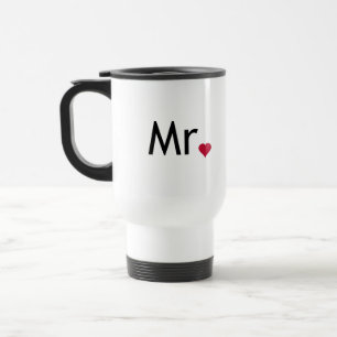 Mug De Voyage M. - moitié de M. et de Mme ensemble