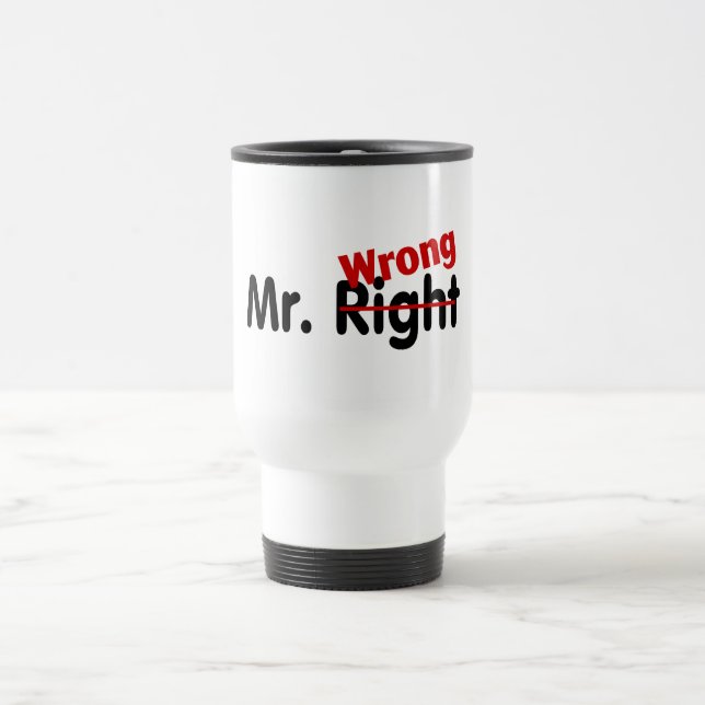 Mug De Voyage M. Right Wrong (Centre)