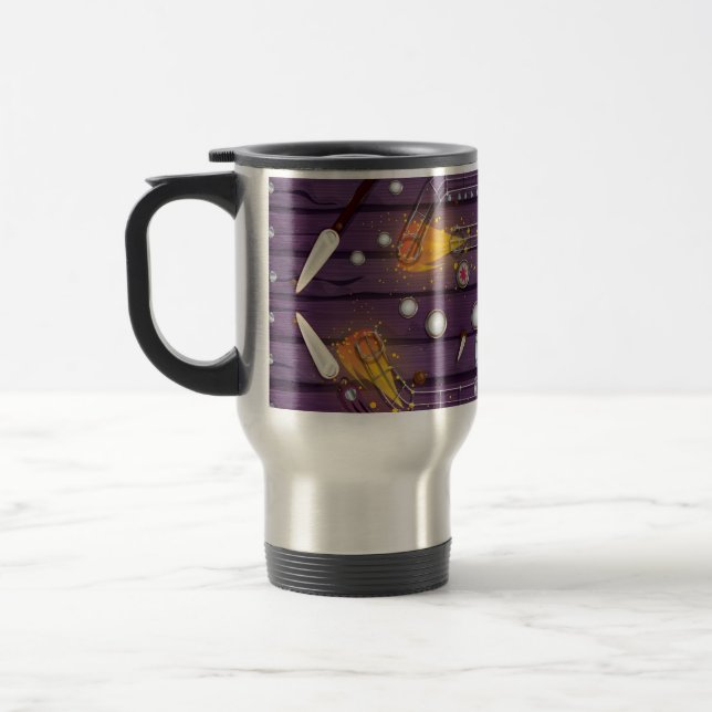 Mug De Voyage Machine à Pinball (Gauche)