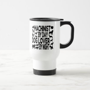 Mug De Voyage Machiniste Amoureux des chiens