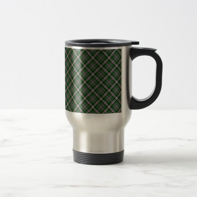 Mug De Voyage Mackenzie/McKenzie Clan Tartan - Imprimé (Droit)