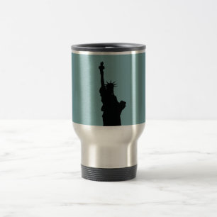 Mug De Voyage Madame Liberty Travel/tasse de banlieusard