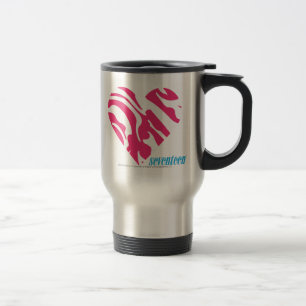 Mug De Voyage Magenta 2 de zèbre