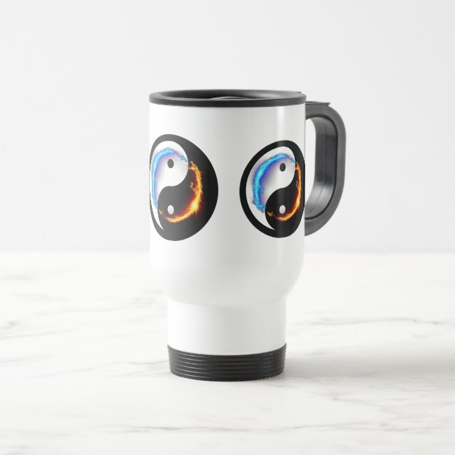 Mug De Voyage Magic Dragon fantasy art (Devant droit)