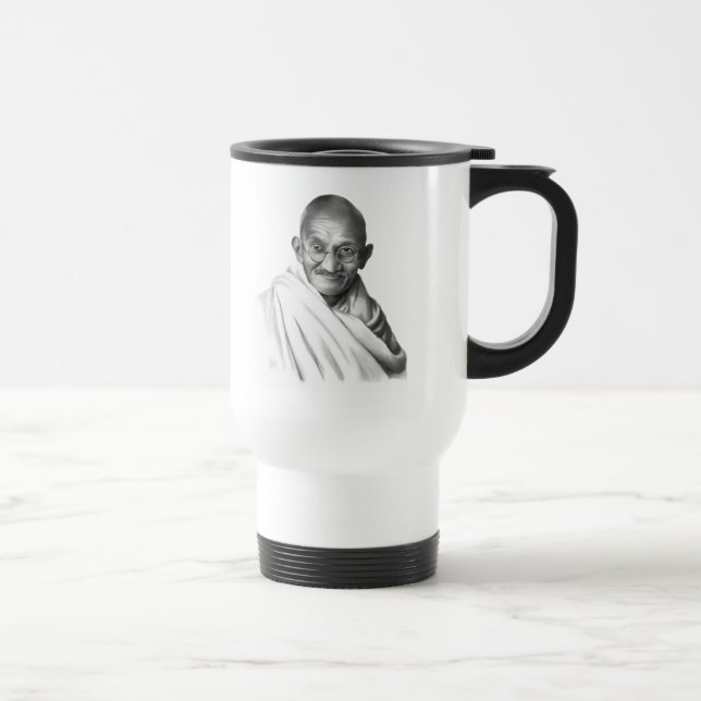 Mug De Voyage Mahatma Gandhi (Droite)