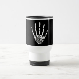 Mug De Voyage Main squelette spirale