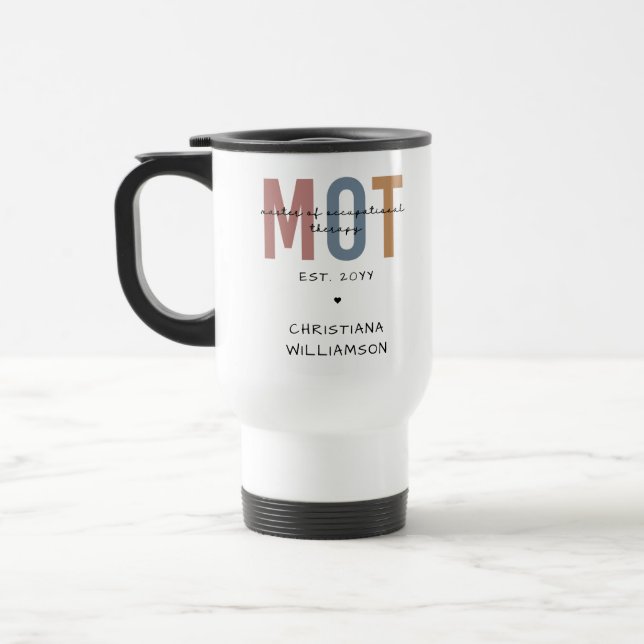 Mug De Voyage Maîtrise sur mesure de MdT en ergothérapie (Gauche)