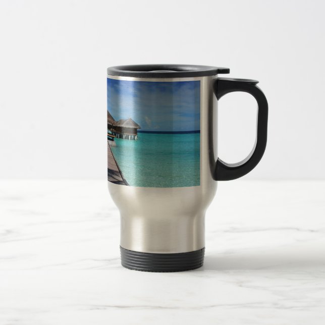 Mug De Voyage maldives-666122 PARADIS TROPICAL MUR ARRIÈRE - PLA (Droit)