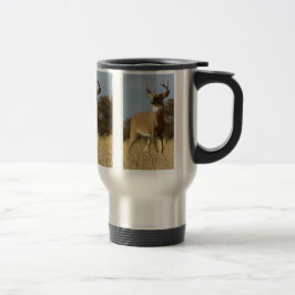 Mug De Voyage Mâle de Whitetail d'automne