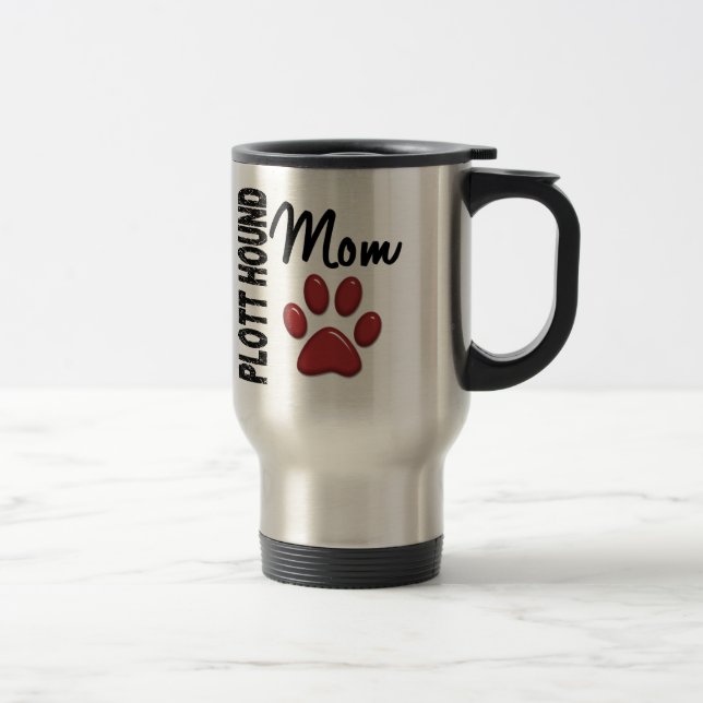 Mug De Voyage Maman 2 de chien de Plott (Droit)